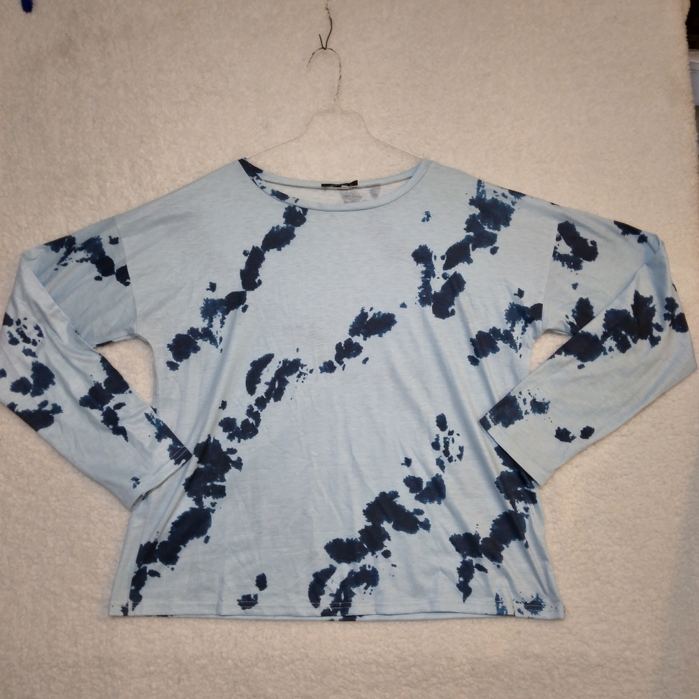 LaMode Women's Long Sleeve Top- 2X